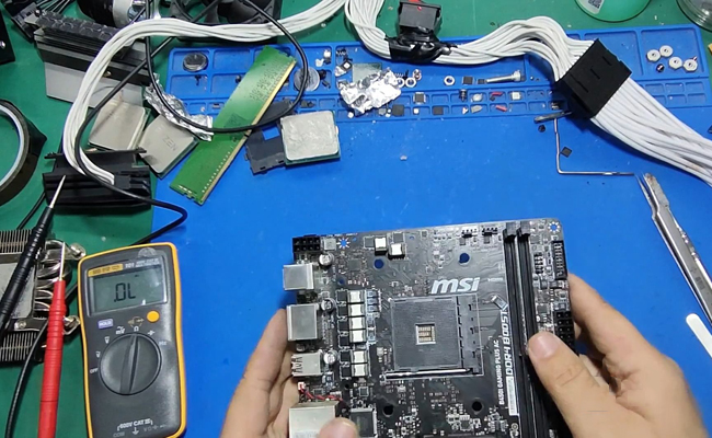 青岛李沧区华硕电脑主板维修